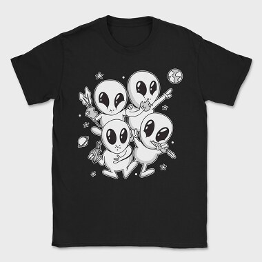 Vegetable Aliens, Tricou Barbati (Unisex)
