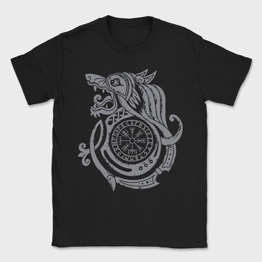 Viking Wolf, Tricou Barbati (Unisex)