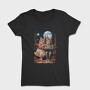 Cats Pizza Cottagecore, Tricou Femei