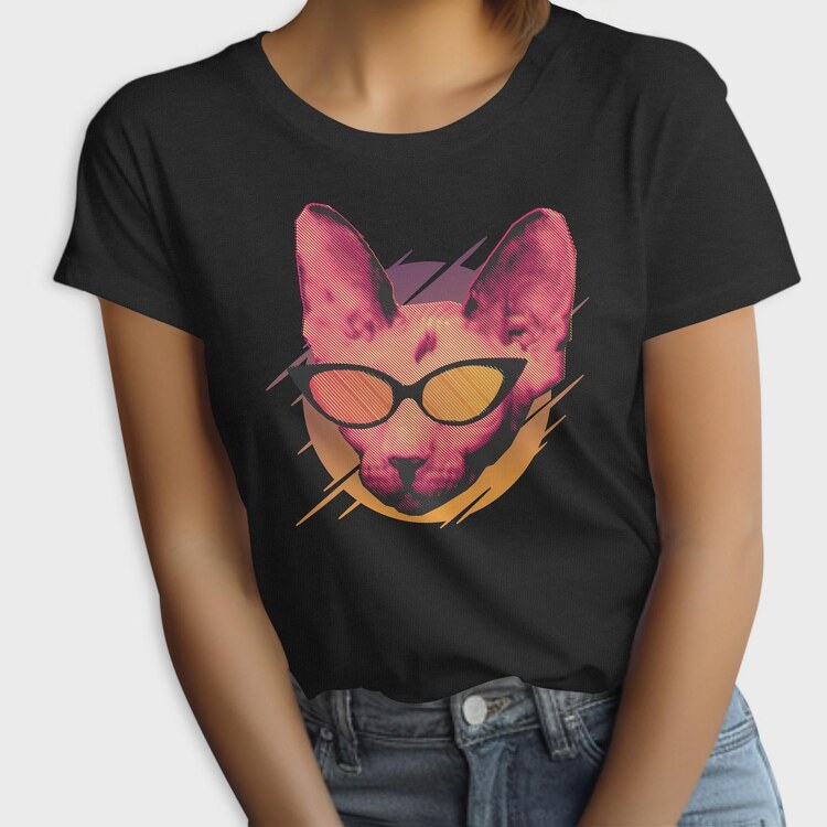 Cat Glasses, Tricou Femei