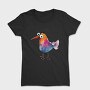 Watercolor Bird Clipart, Tricou Femei