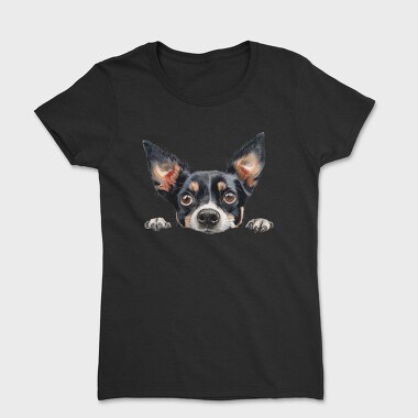 Watercolor Chihuahua, Tricou Femei