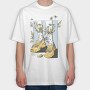 Cottagecore Lifestyle Clothes Collection, Tricou Oversize Barbati (Unisex)