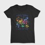 Video Games Quote Watercolor, Tricou Femei