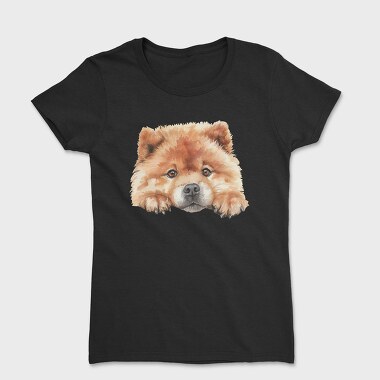 Watercolor Chow Chow, Tricou Femei