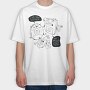 Cd Father, Tricou Oversize Barbati (Unisex)