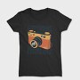 Vintage Camera Photography Capturing Moments, Tricou Femei