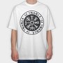 Vegvisir Compass To Valhalla, Tricou Oversize Barbati (Unisex)