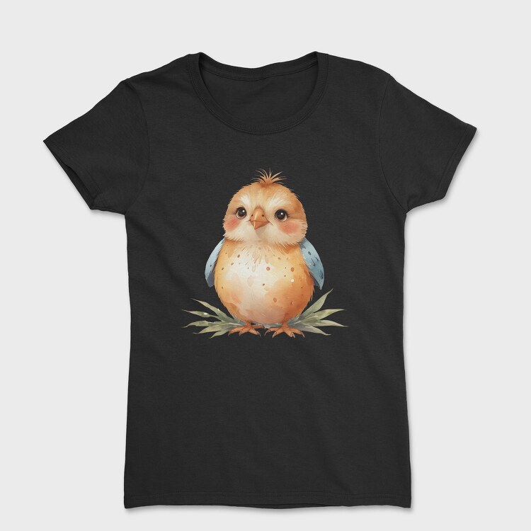 Watercolor Fairy Bird, Tricou Femei