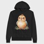 Watercolor Fairy Bird, Hanorac Oversize Barbati (Unisex)