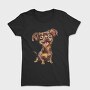 Watercolor Dog Smile, Tricou Femei