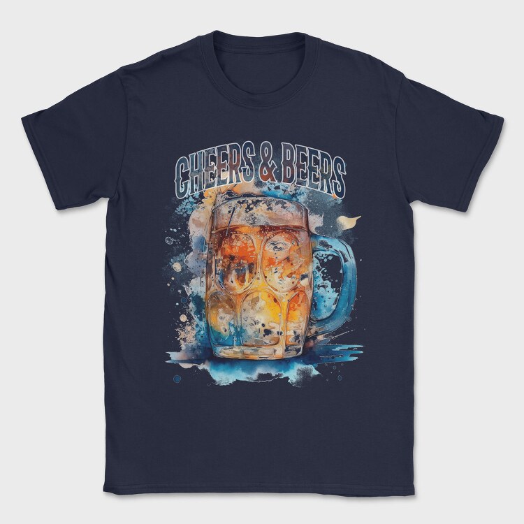 Cheers and Beers, Tricou Barbati (Unisex)