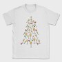 Champagne Christmas Tree, Tricou Barbati (Unisex)
