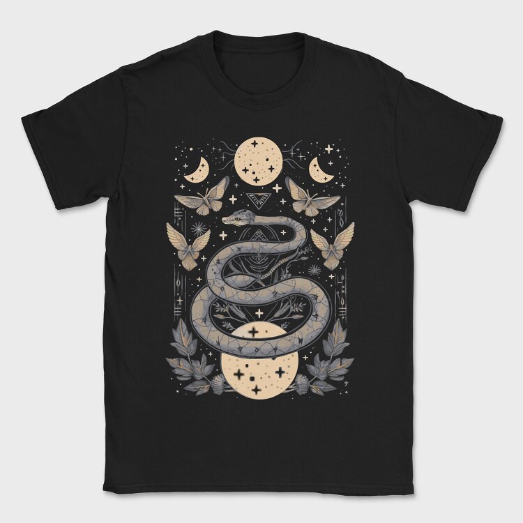 Celestial Snake, Tricou Barbati (Unisex)
