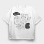 Cd Father, Tricou Oversize Barbati (Unisex)