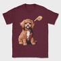 Cavapoo Finger, Tricou Barbati (Unisex)