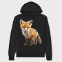 Watercolor Fox Spirit, Hanorac Oversize Barbati (Unisex)