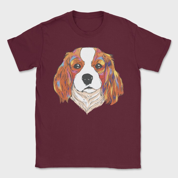 Cavalier King Charles Spaniel, Tricou Barbati (Unisex)