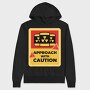 Caution Signal, Hanorac Oversize Barbati (Unisex)
