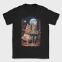 Cats Pizza Cottagecore, Tricou Barbati (Unisex)