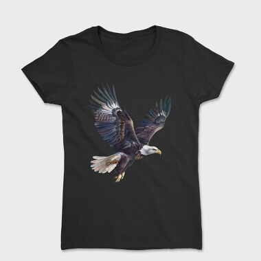 Watercolor Eagle Fly, Tricou Femei