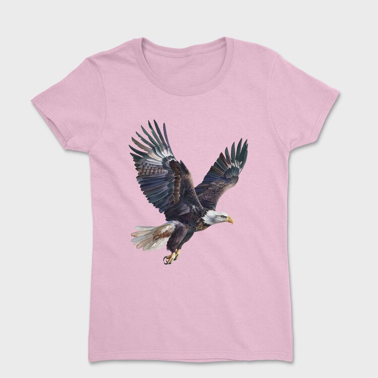 Watercolor Eagle Fly, Tricou Femei