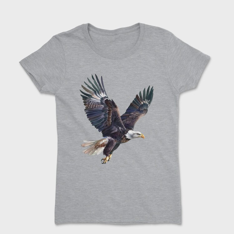 Watercolor Eagle Fly, Tricou Femei