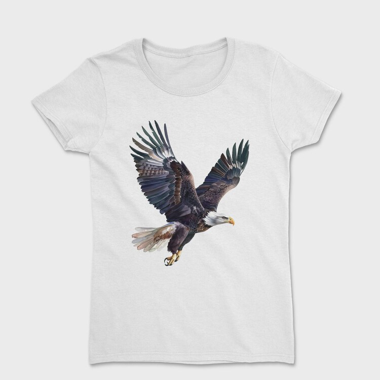 Watercolor Eagle Fly, Tricou Femei