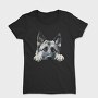 Watercolor Elkhound, Tricou Femei