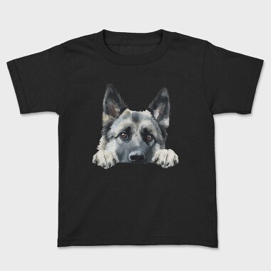 Watercolor Elkhound, Tricou Copii