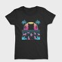 Cat Vaporwave, Tricou Femei