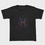 Pisces Floral Zodiac Sign 12, Tricou Copii