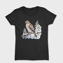Watercolor Hawk Branch, Tricou Femei