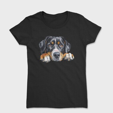 Watercolor Entlebucher, Tricou Femei