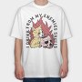 Cat Skull Mug, Tricou Oversize Barbati (Unisex)