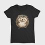 Watercolor Hedgehog, Tricou Femei