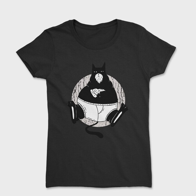 Pizza Cat Cathers Day, Tricou Femei
