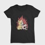 Cat Skull Mug, Tricou Femei