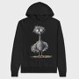 Watercolor Ostrich Clipart, Hanorac Oversize Barbati (Unisex)