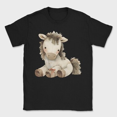 Watercolor Horse Bow, Tricou Barbati (Unisex)