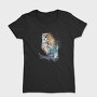 Watercolor Owl Forest, Tricou Femei