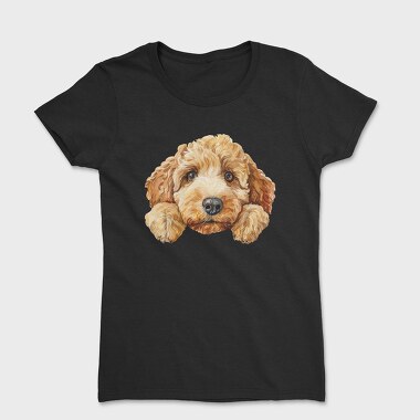 Watercolor Peking Doodle, Tricou Femei