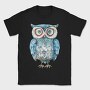 Watercolor Owl, Tricou Barbati (Unisex)