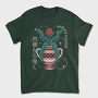Positive Vibes Flower Vase 07, Tricou Barbati (Unisex)
