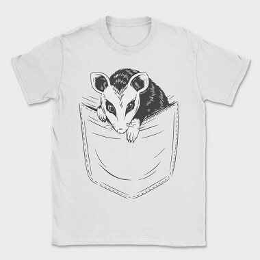 Possum Pocket, Tricou Barbati (Unisex)