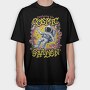 Cosmic Garden Trend, Tricou Oversize Barbati (Unisex)
