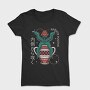 Positive Vibes Flower Vase 07, Tricou Femei