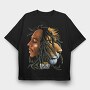 Bob Marley 5, Tricou Oversize Barbati (Unisex)