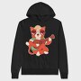 Cat Ukelele, Hanorac Oversize Barbati (Unisex)