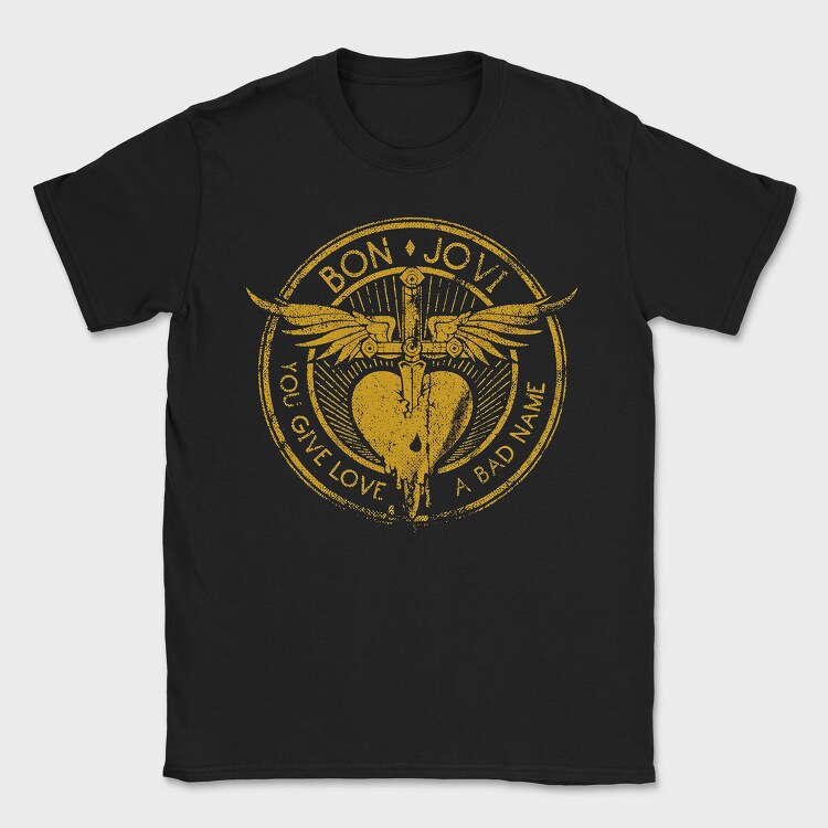 Bon Jovi 2, Tricou Barbati (Unisex)